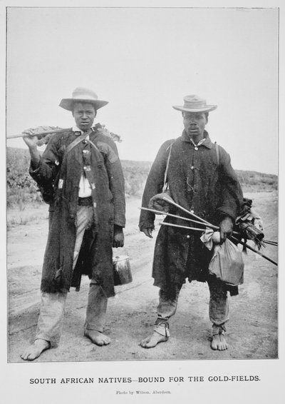 South African Natives bound for the Goldfields by South African Photographer